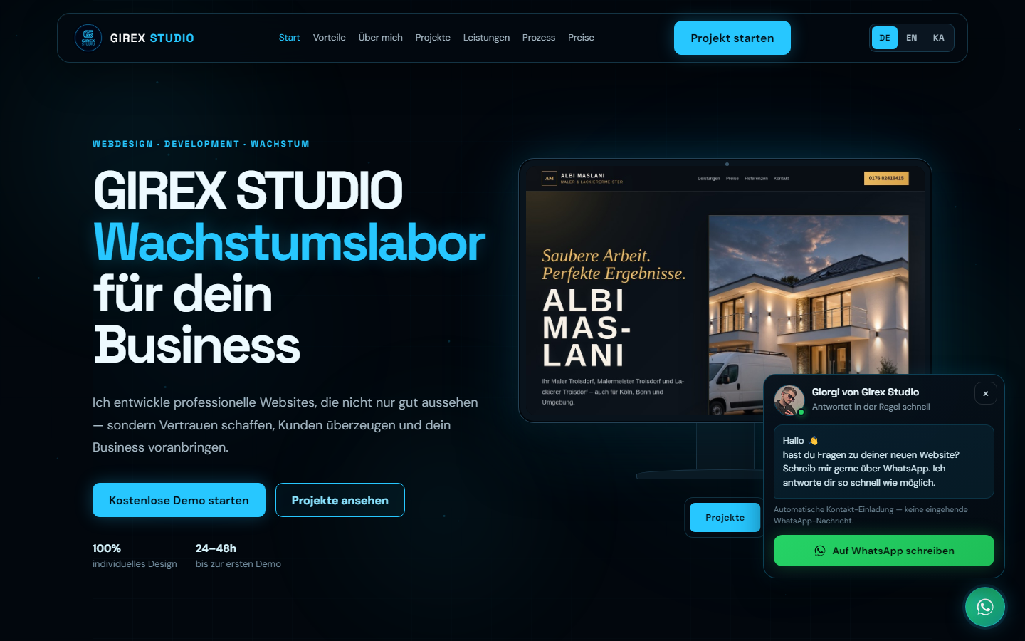 Girex Studio Wachstumslabor für dein Business